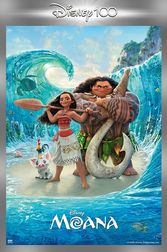 Moana (2016) - Disney100 Poster